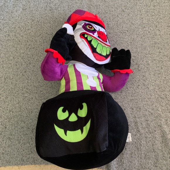 Fiesta Halloween Scary Jack Plush Creepy Clown Jack in The Box 20” Tall - Picture 1 of 9